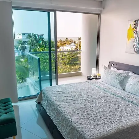 La Boquilla Oceanfront Penthouse Apartment Cartagena