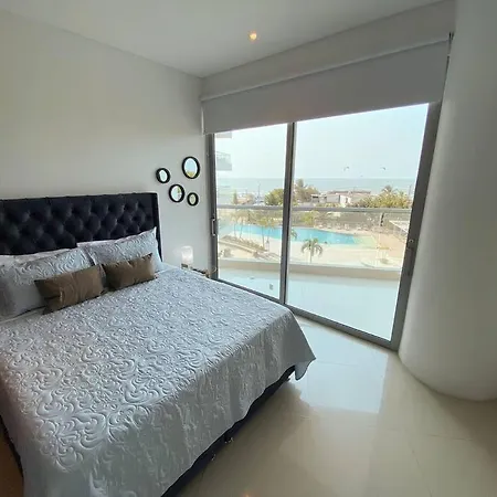 La Boquilla Oceanfront Penthouse Apartment Cartagena