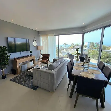 Apartment La Boquilla Oceanfront Penthouse Cartagena